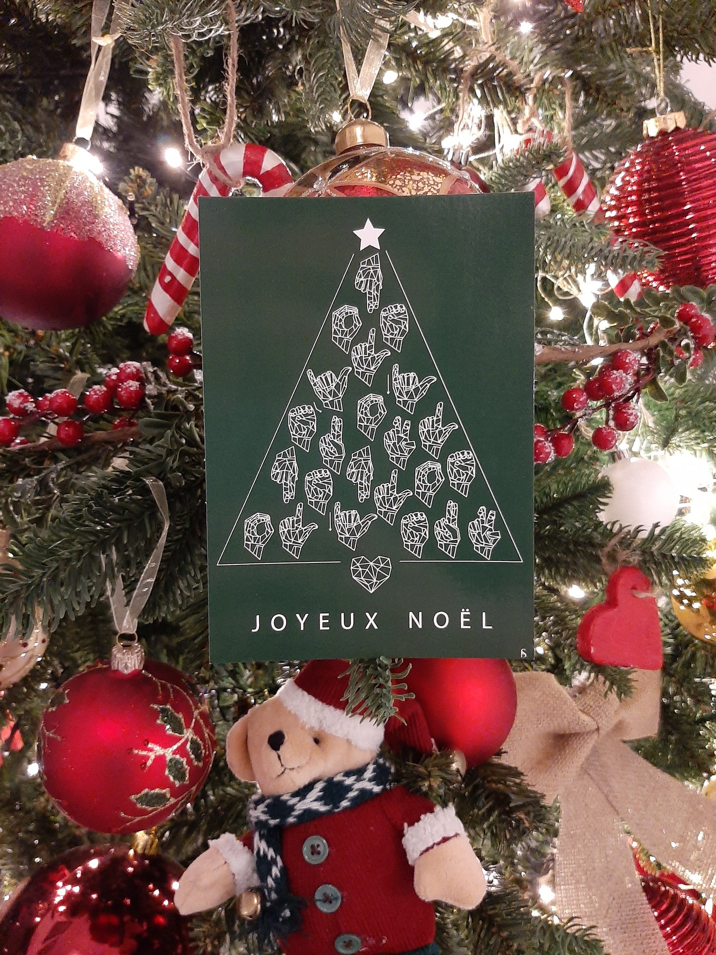 Joyeux Noël (sapin vert)