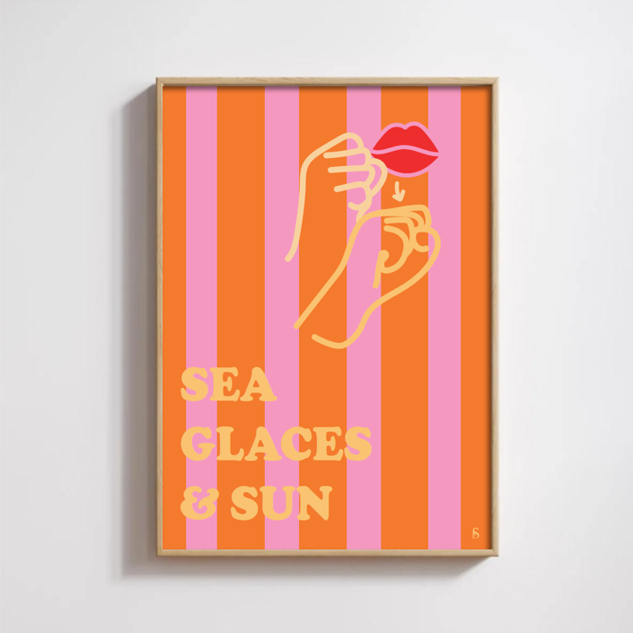 Sea, Glaces & Sun (Parfum Abricot/Fraise)
