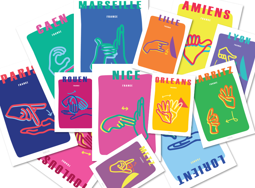 AFFICHES Villes