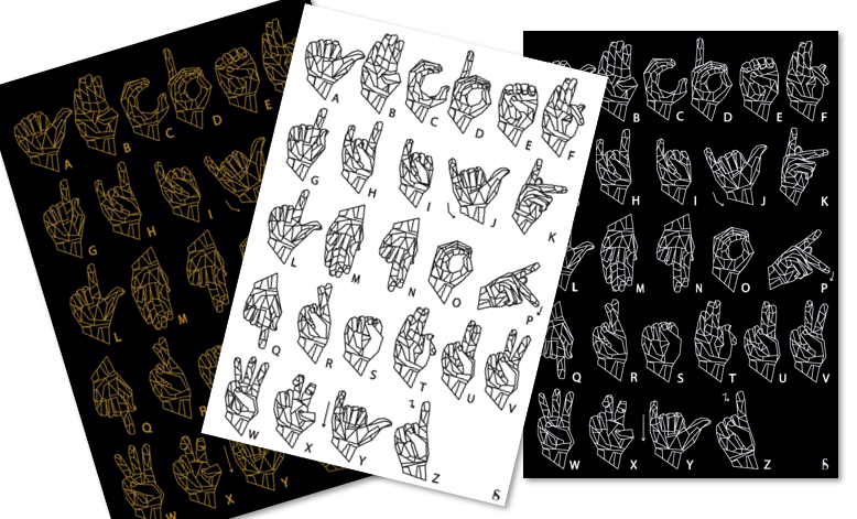CARTES Dactylologie