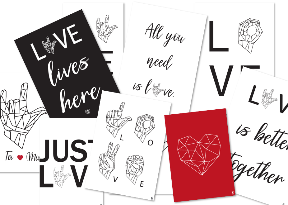 CARTES Amour & Love