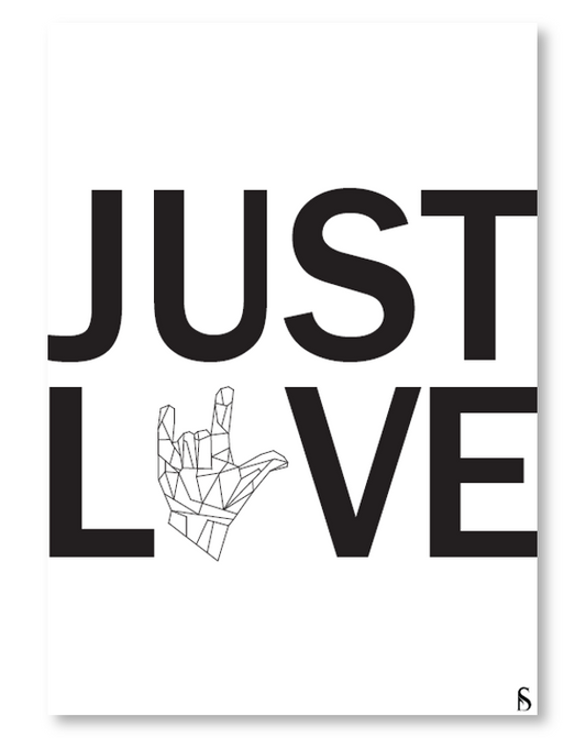 Carte "Just love"
