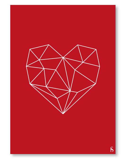 Carte Cœur (rouge)