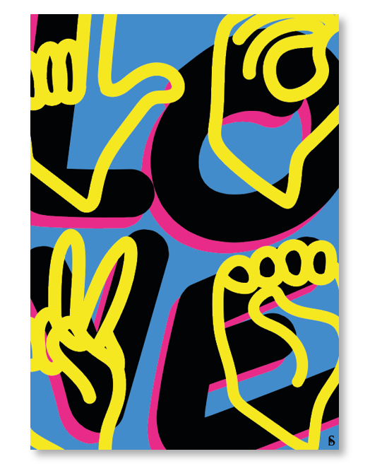 Love Tag Bleu