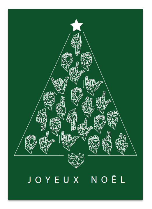 Joyeux Noël (sapin vert)