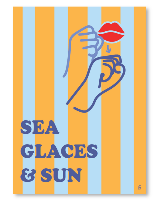 Sea, Glaces & Sun (Parfum Mangue/Schtroumpf)