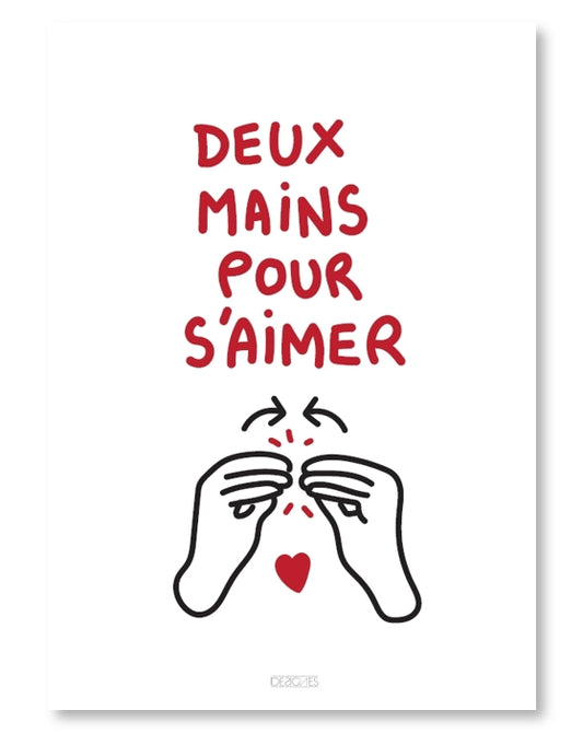 Deux mains pour s'aimer #BISOU