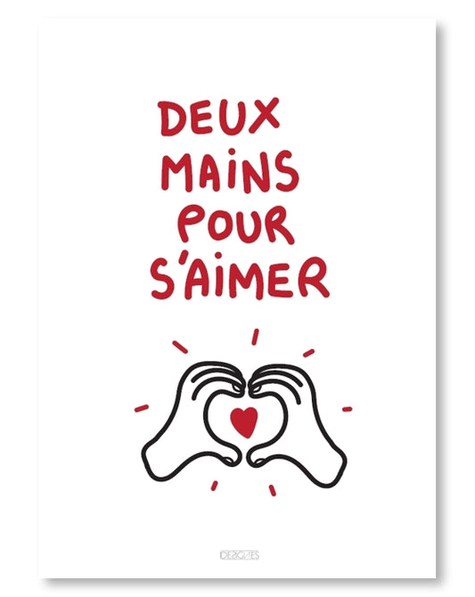 Deux mains pour s'aimer #COEUR