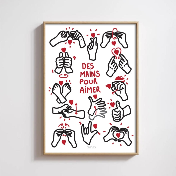 Des mains pour aimer