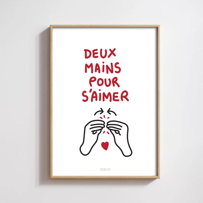 Deux mains pour s'aimer #BISOU